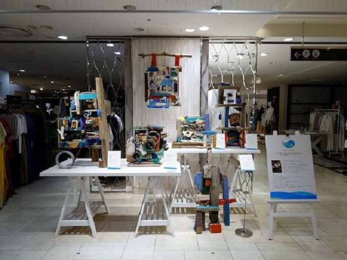 大丸福岡天神店での作品展示