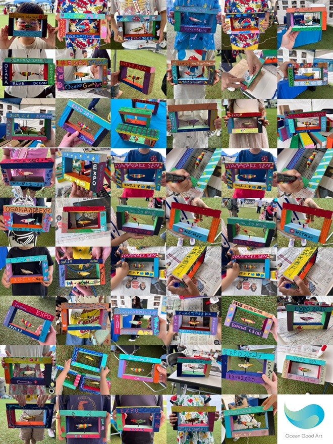 参加者の作品。みんな違って、みんな良い!