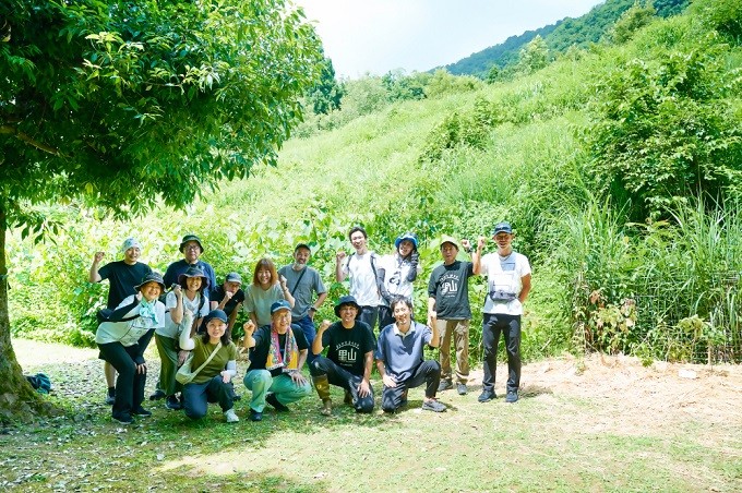 おおかみこどもの森づくりに関わるメンバー
