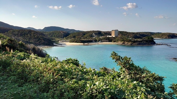 対馬の美しい海岸