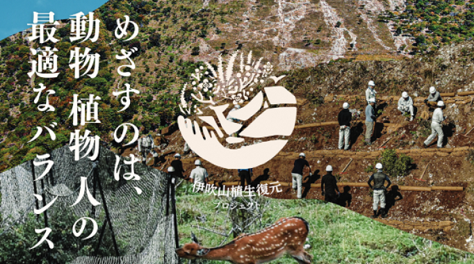 第3弾】日本百名山・霊峰 伊吹山を未来へつなぎたい！【伊吹山植生