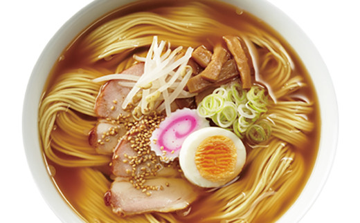 「ごましょうゆ味棒ラーメン」※調理例
煎りごまの風味豊かなコク深いごましょうゆラーメンです。