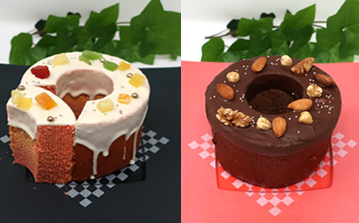 香り高いイチゴ生地にホワイトチョコをコーティングしたバームクーヘン
チョコを練り込ませた生地のバームクーヘン♪ 見た目も華やか