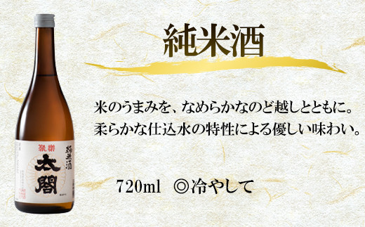 純米酒
ぬる燗にも適した純米酒で、特徴である口当たりの柔らかさは健在。
魚の煮付けや肉料理など、旨み豊かな料理との相性抜群。