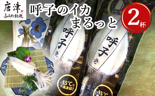 呼子のイカまるっと2杯 瞬間冷凍の旨さを呼子発でお届け！
