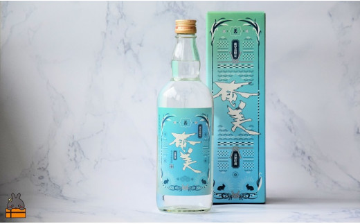 鹿児島県限定 本格黒糖焼酎奄美25度　720ml×2本セットでお届けします。