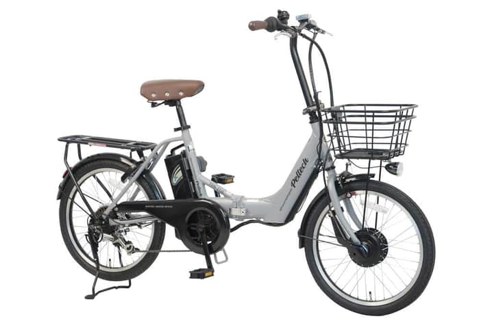 PELTECH（ペルテック）ノーパンク 折り畳み電動アシスト自転車 20