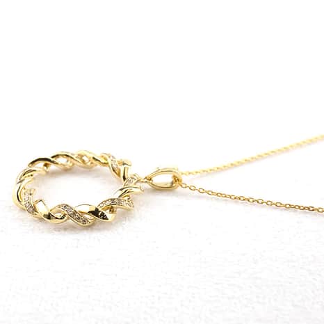 18金 ペンダントトップ k18 ダイヤ 0.24ct ダイヤ ゴールド イエロー