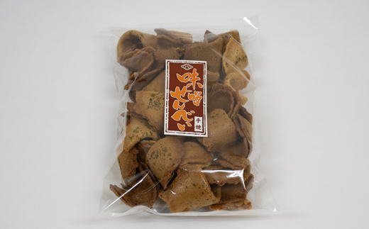 <味噌せんべい>