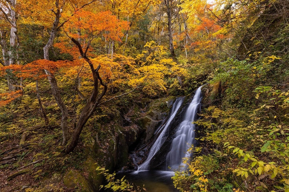 宇津江四十八滝(秋)