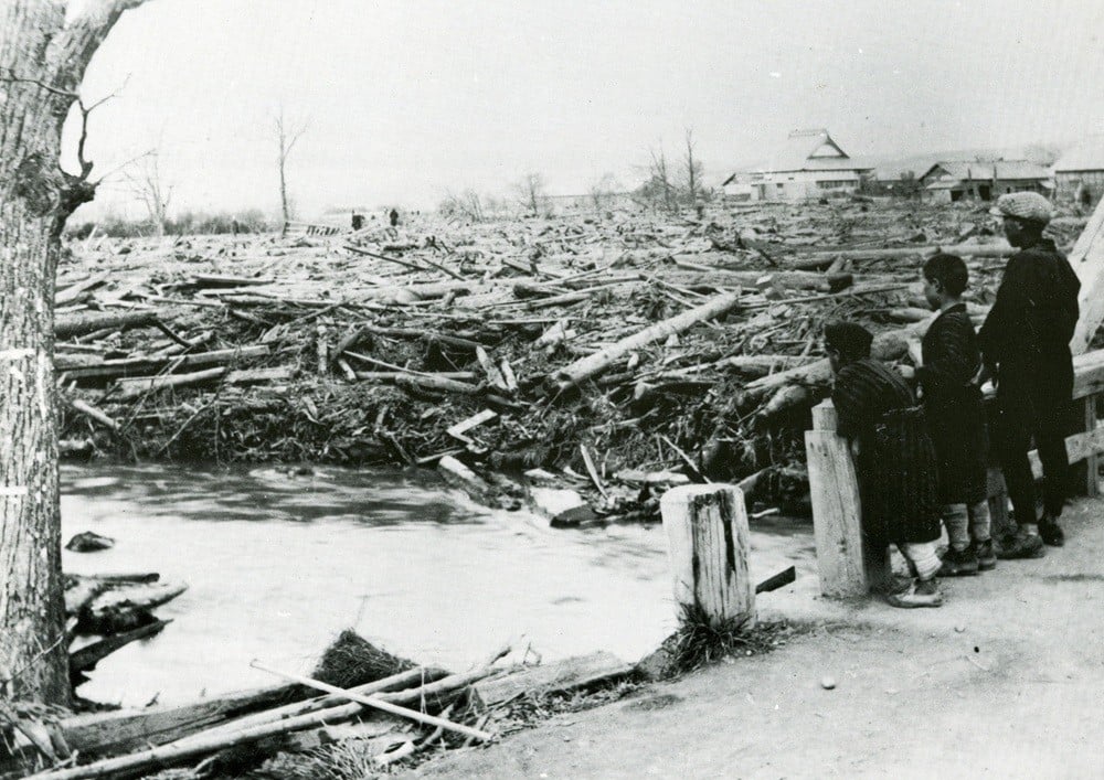 1926年泥流被害 当時の様子