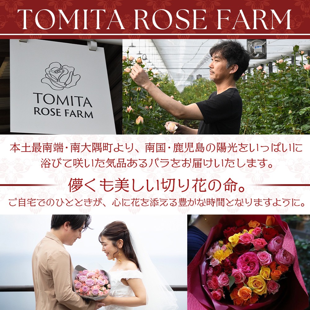 富田バラ園のこだわり