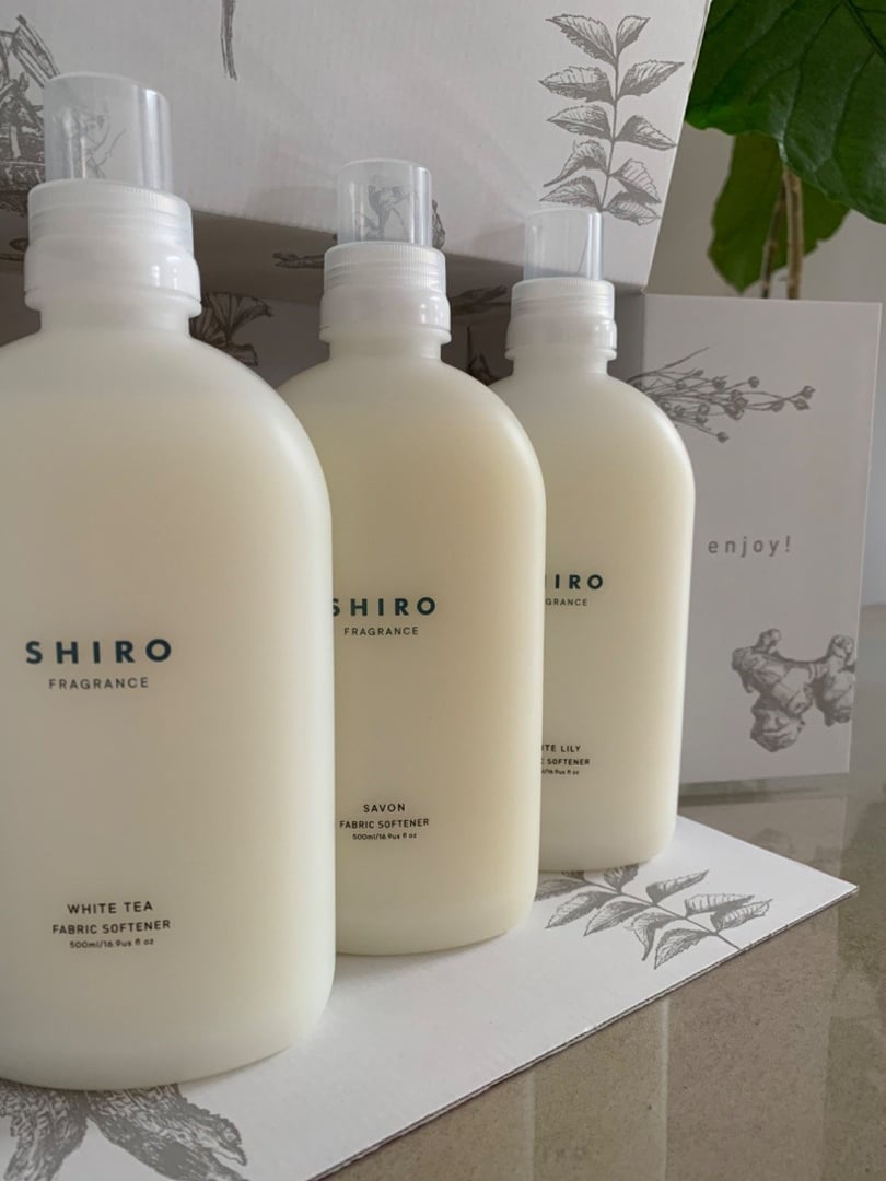 SHIRO ランドリーリキッド ファブリックソフナー セット - 洗濯洗剤