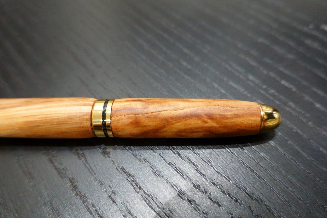 木製ボールペン 吉野杉オパール-