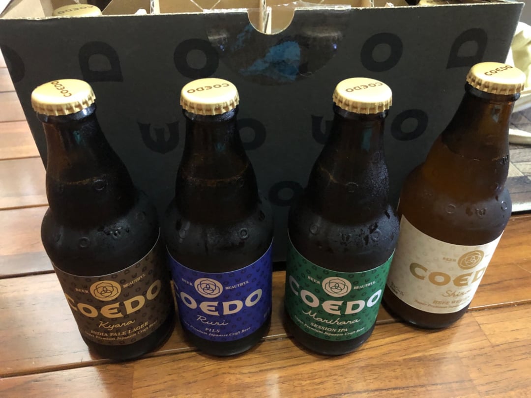 コエドビール 瓶6種類12本セット【 毬花 瑠璃 伽羅 漆黒 白 紅赤