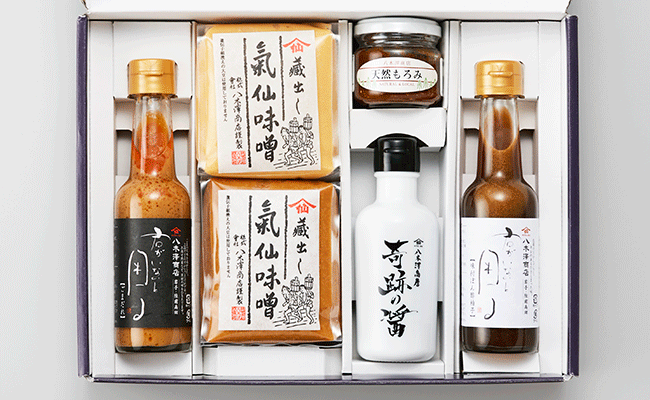 八木澤商店ギフト【藤】(ふじ) 調味料 6種セット 【醤油 もろみ 赤味噌 白味噌 ポン酢 ごまだれ 詰め合わせ 贈答品 】 RT696