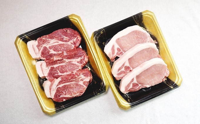 【大人気返礼品】しまんと米豚の厚切りロースセット （150g×6枚）Qjs-04 米豚 ぶた肉 豚肉 国産豚肉 国産ぶた肉 豚ロース 冷凍豚