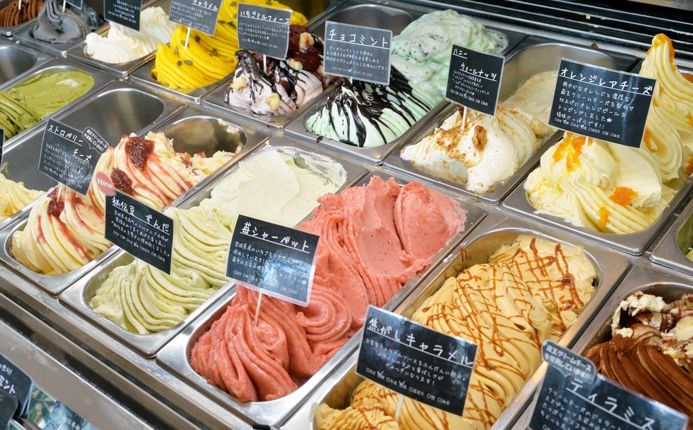  バイデン 大統領 晩餐会 で食した 名取 ナチュリノ の 自然派 手づくり ジェラート 当店自慢の6種