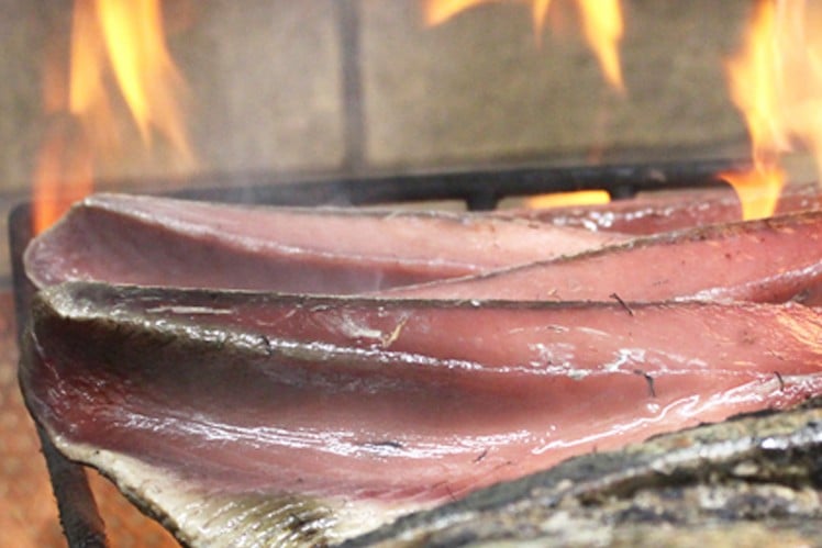 業務用かつおたたき1kg天日塩セット