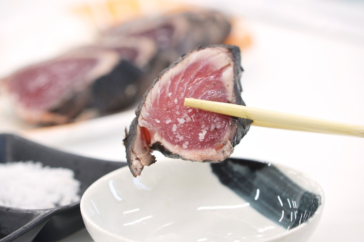 業務用かつおたたき1kg天日塩セット