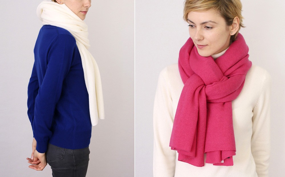 【UTOカシミヤ】天使の ストール 大判サイズ 【 ブルーグリーン 】カシミヤ 100% オールシーズン おすすめ 岩手県 北上市 Q0240-25