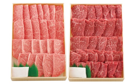 B351p 長崎和牛特選ロース焼肉(400g)･特選モモ焼肉(400g)