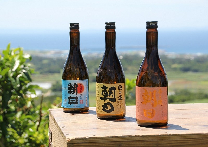 【朝日酒造】黒糖焼酎3本(朝日・飛乃流朝日・壱乃醸朝日)