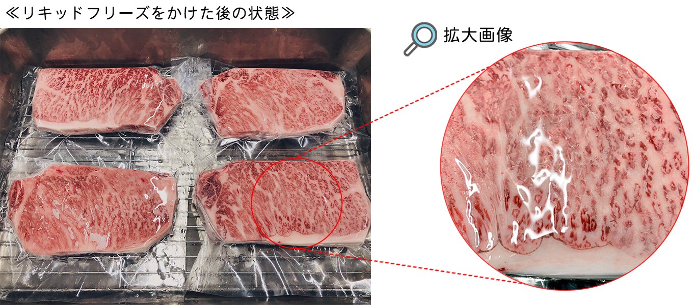 ロース肉ステーキ 5枚（約900g）　氷温(R)熟成　飛騨牛Ａ５等級 リキッドフリーズ [No.533] ／ 牛肉 ブランド牛 岐阜県 特産