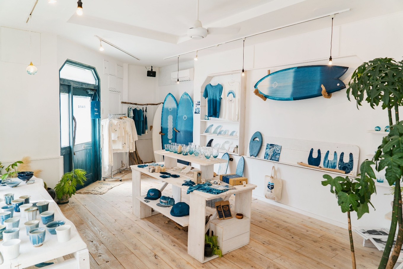 オリジナル藍染マスク