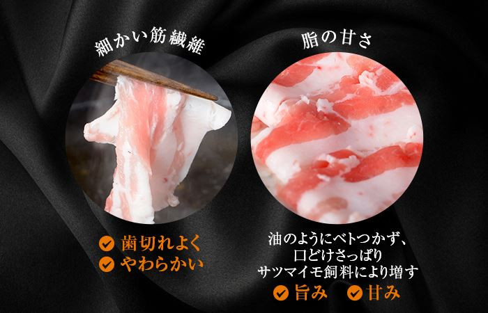 IS-205 かごしま黒豚 ロースの極みセット 計4.5kg (焼肉用・しゃぶしゃぶ用・ステーキ用 各500g×3P) 薩摩八重ファーム みかく亭