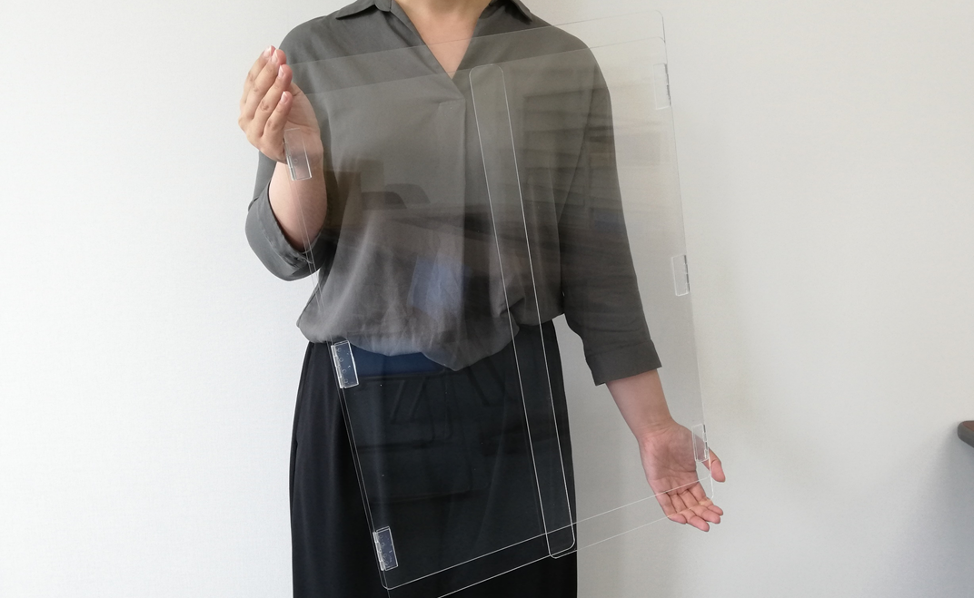  パーテーション 大人用 携帯用 折りたたみ 仕切り 持ち運び 折り畳み コンパクト おとな用 簡易 飛沫対策 コロナ対策 感染症対策 石川県 羽咋 能登 災害復興 復興支援