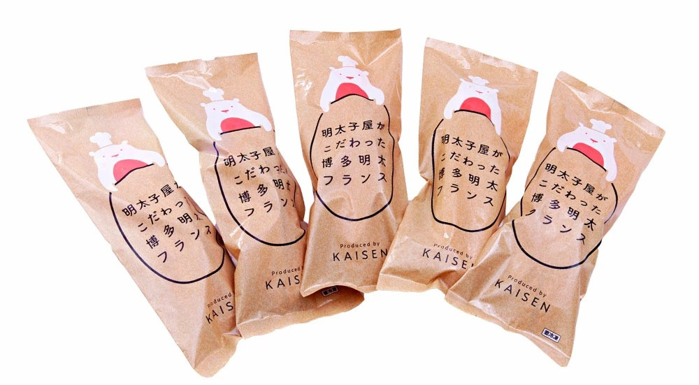 【福岡県】明太子屋が作った 明太フランスパン 5本セット 明太バター 無着色