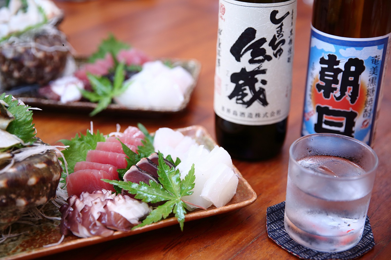 黒糖焼酎一升瓶6本(朝日3本・しまっちゅ伝蔵3本)