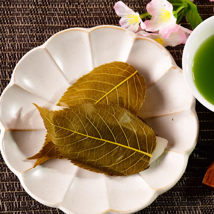 梅月園 さくら葉餅 12個入