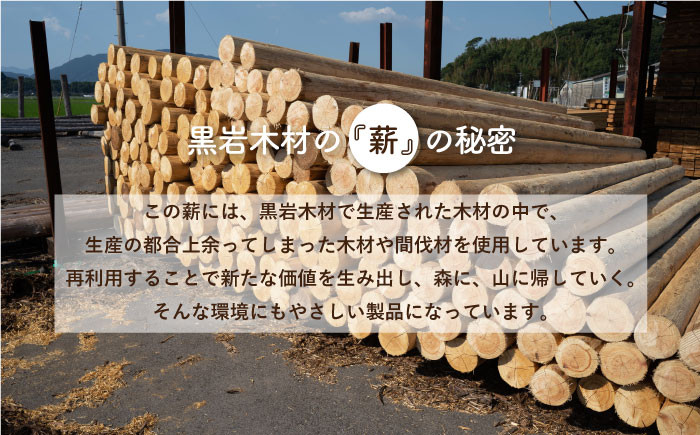 【アウトドア好き必見！】【6回定期便】佐賀県産 杉 乾燥 薪（8～9kg）【黒岩木材】スギ キャンプ サウナ ストーブ 焚火 BBQ すぐ使える [IBU004]
