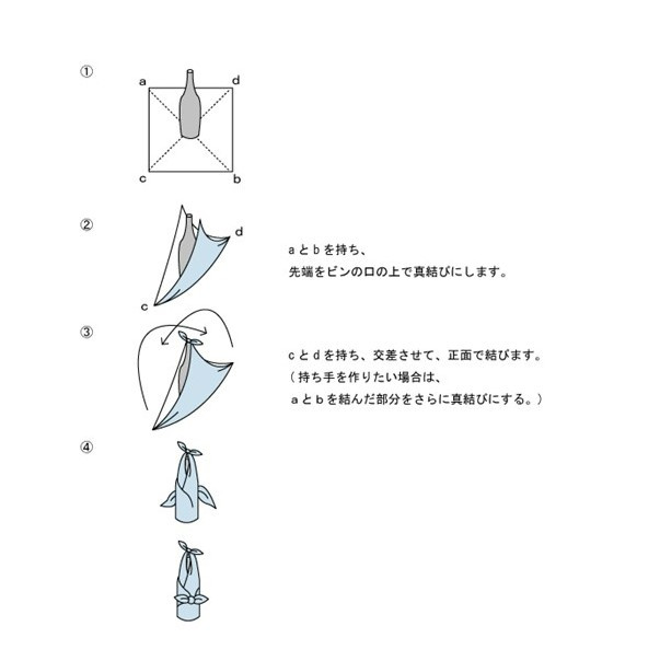【宮井】正絹ふろしき 四季の色(鼠砂)約45cm幅 桐箱入り