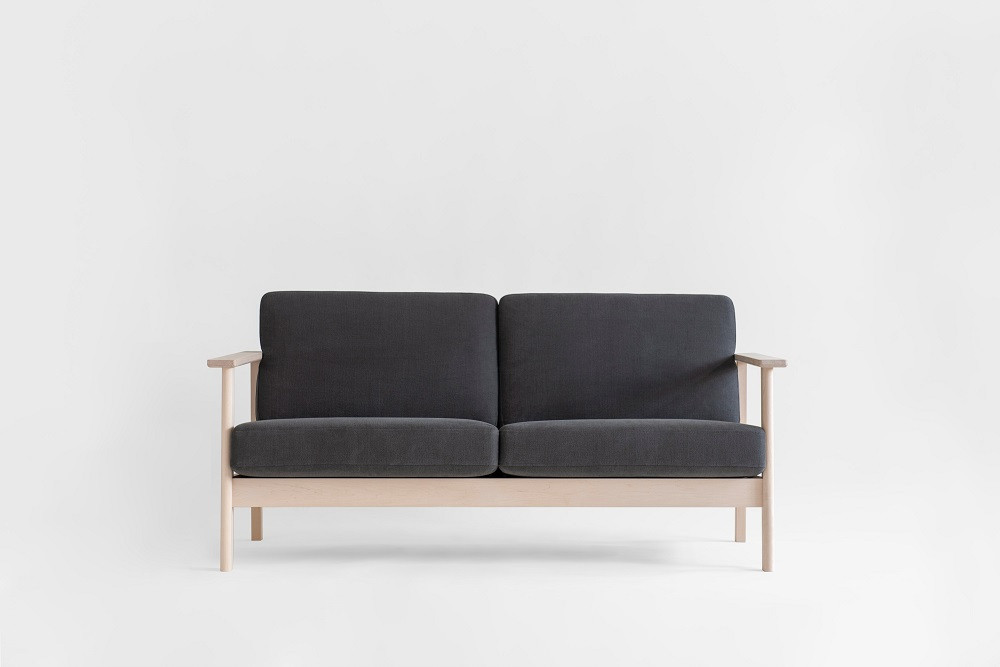 LIMsofa_MA リムソファ(張地色:チャコール)