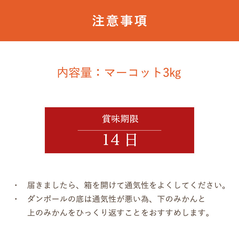 『先行予約』【令和9年2月中旬発送】マーコット(ハウス栽培) 唐津産 3kg みかん ミカン 果物 フルーツ