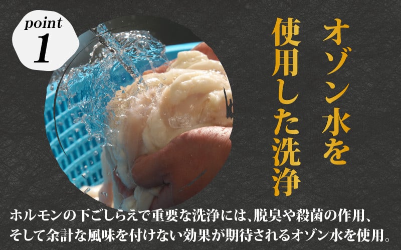 【3ヶ月定期便】ホルモンの老舗 六間星山の牛ホルモン(ミックス)1kg(500g×2袋)×3回 合計3kg