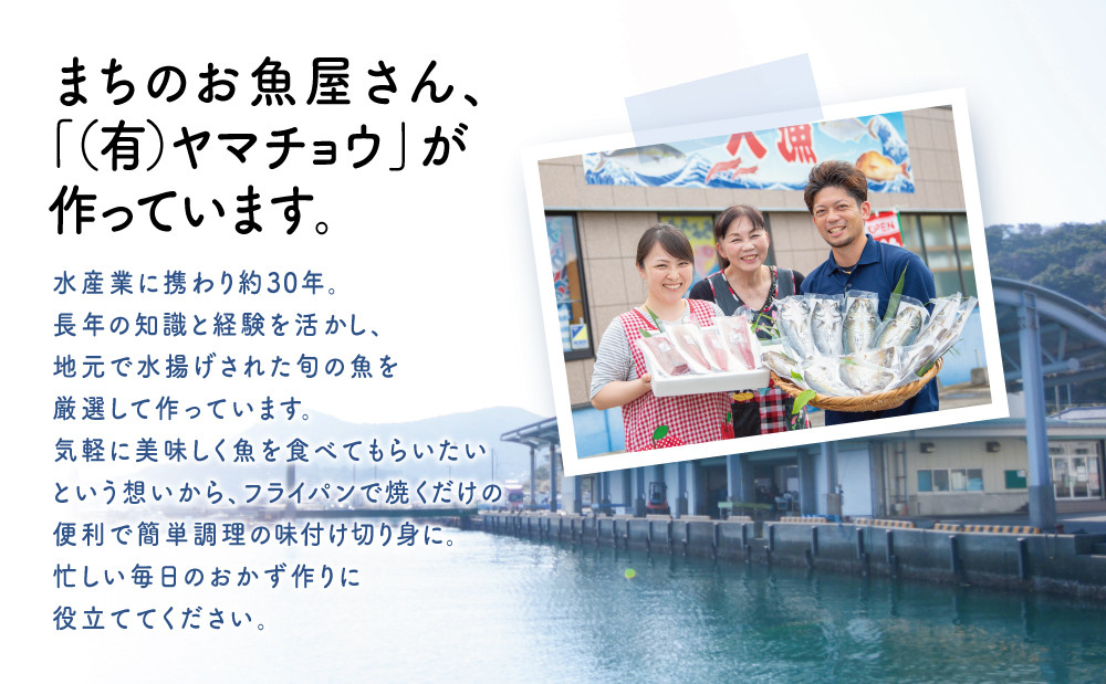 【漁師の手作り】小分けで便利!味付け切身の詰め合わせ 10P(5種×2P) 食べ比べセット 鹿児島県産 魚介 おまかせ(ぶり しいら 鯛 あじ かつお イサキ等)照焼き 西京漬け バジルソース レモンペッパー ガーリックペッパー フライパン調理 ギフト