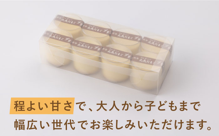 【アルギニンたっぷり栄養満点！】なめらか 濃厚 卵プリン 8個セット【浅田峠自然塾】 [EA15] プリン 手土産 スイーツ ぷりん 濃厚 プリン 差し入れ 手土産 ご褒美
