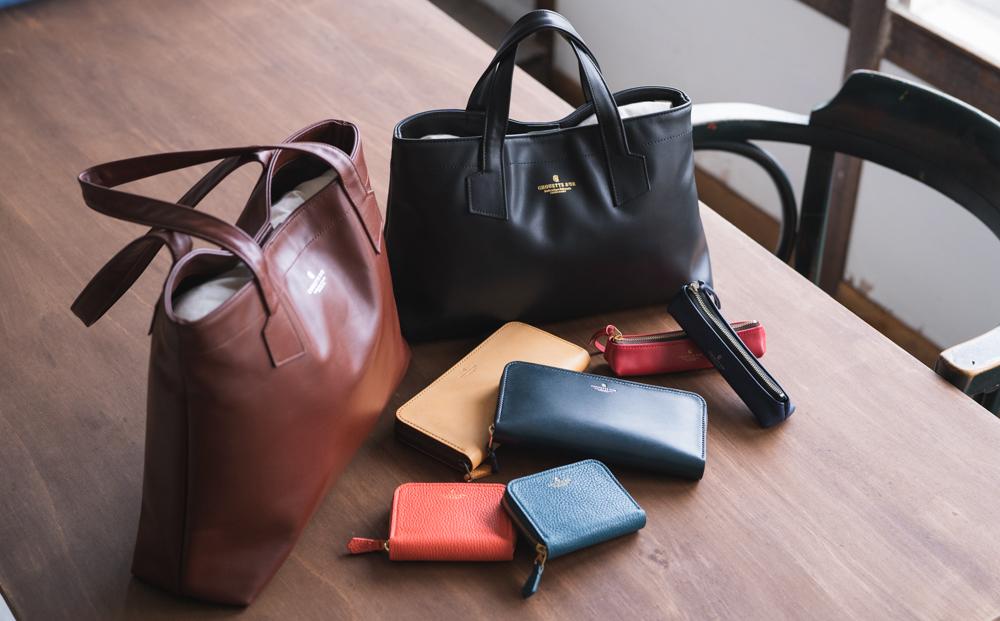 革職人が作った本革ラウンドファスナー長財布