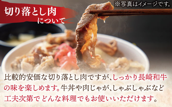 【大自然の贈り物！】長崎和牛 切り落とし 約800g【ながさき西海農業協同組合】 [QAK009] 牛肉 モモ バラ しゃぶしゃぶ すき焼き 1万9千円 19000円 / 長崎県 佐々町
