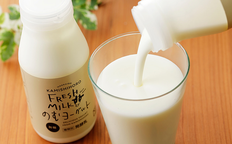 かみしほろフレッシュヨーグルトセット 計10品 北海道十勝産 飲むヨーグルト プレーンヨーグルト ［011-K60］ ※オンライン申請対応