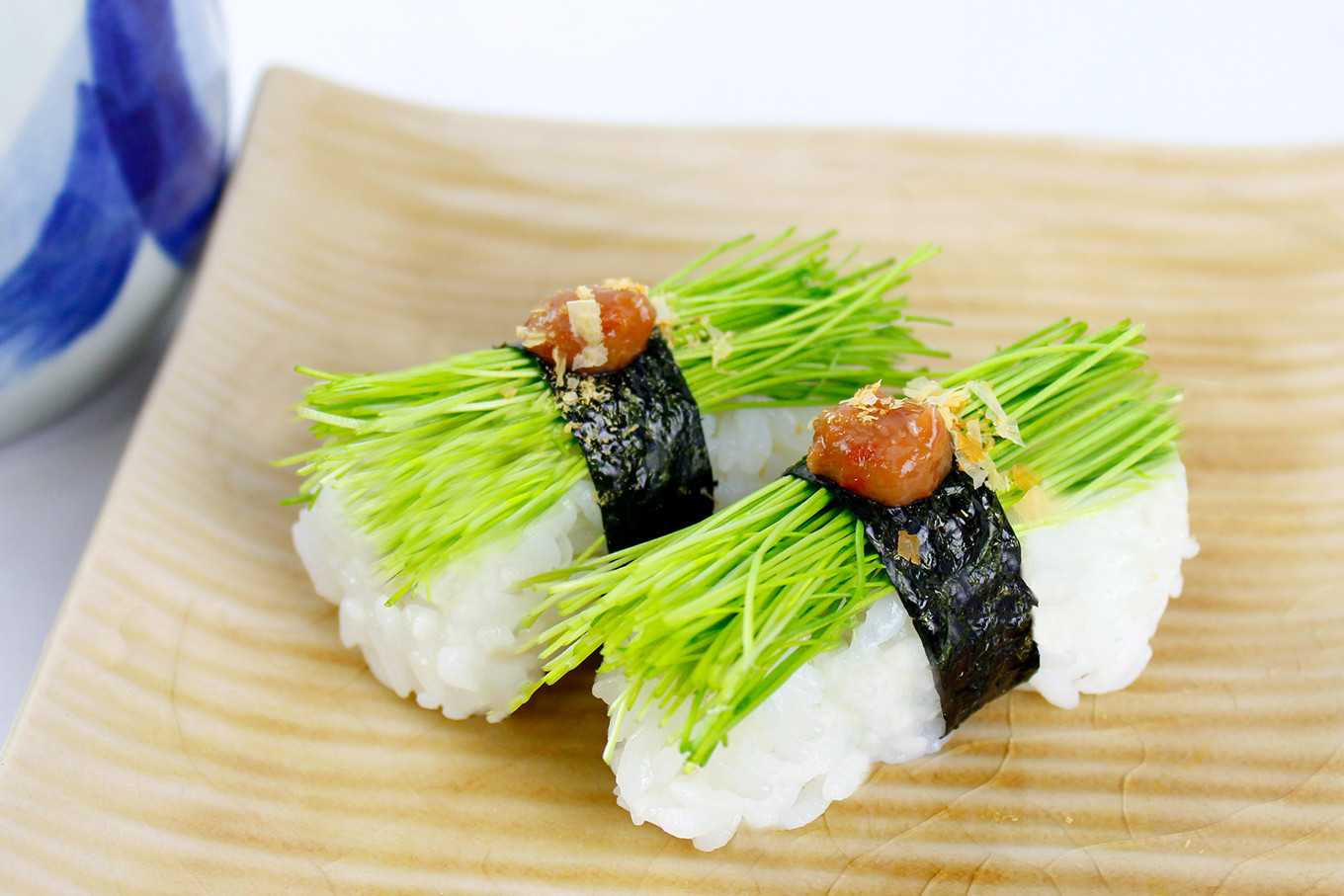 【農薬未使用・無添加】芽ねぎセット(5パック&栽培キット&にんにく新芽と海苔の佃煮)