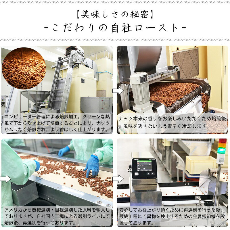 素焼きアーモンド・カシューナッツ2種セット 計1.8kg(450g×4袋)_素焼きアーモンド・カシューナッツ2種セット 選べる 内容量 4袋 計1.8kg 6袋 計2.7kg_Ca515