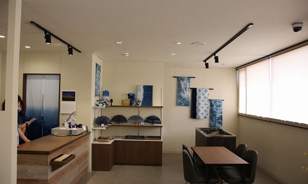 藍染結の杜 藍染手拭い[014-40]