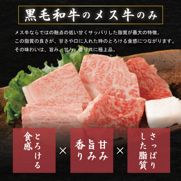 26-729．【6回定期便】幻のメス牛 四万十牛特選ローススライス（すき焼き・しゃぶしゃぶ用）約500ｇ×6回（合計3kg）