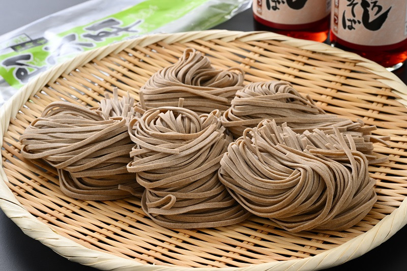 名水の里越前大野のこだわりの越前そばセット「老舗製麺所 石塚七左衛門商店のそば」