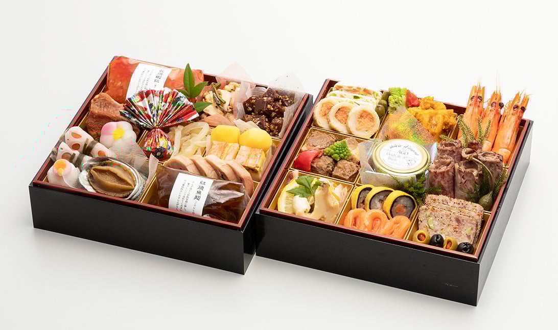 【2025】≪2025年12月18日まで受付≫  大垣フォーラムホテル 特選おせち洋中 二段重 【12月29日発送】 【数量限定】